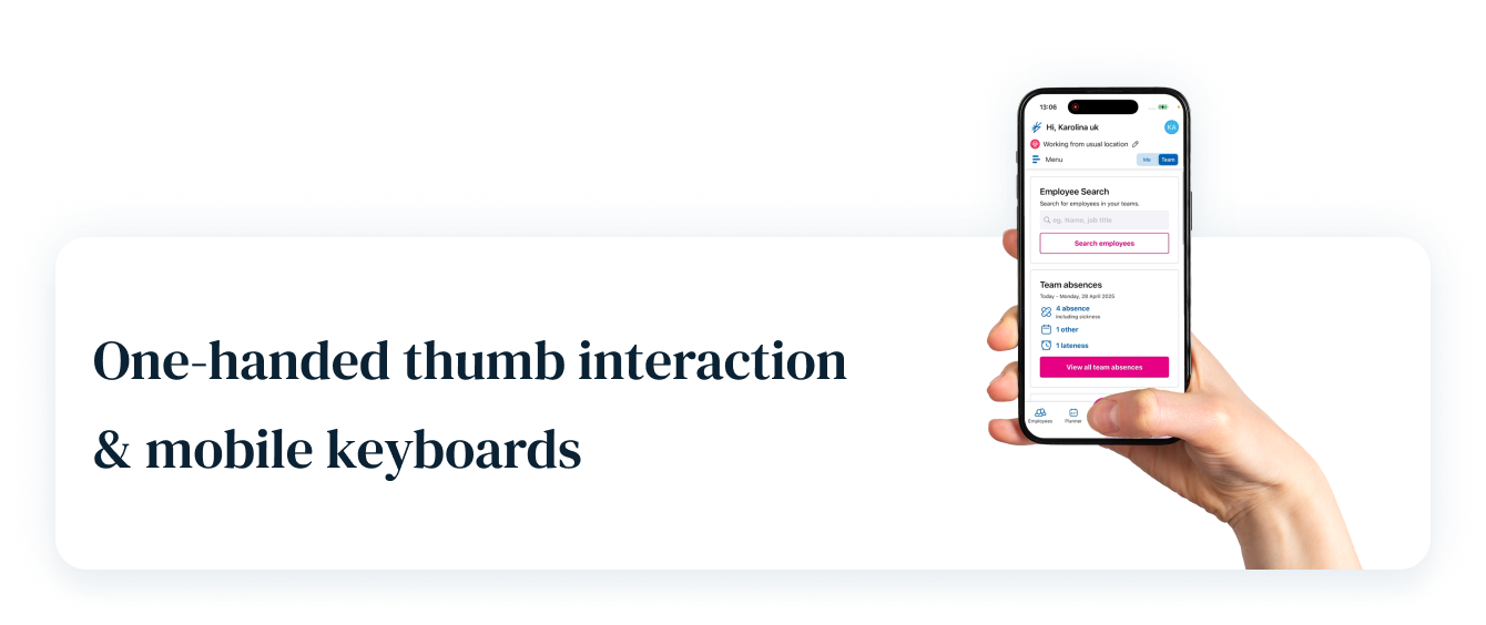 Thumb Interaction
