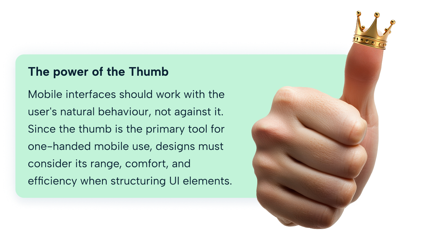 power of the thumb